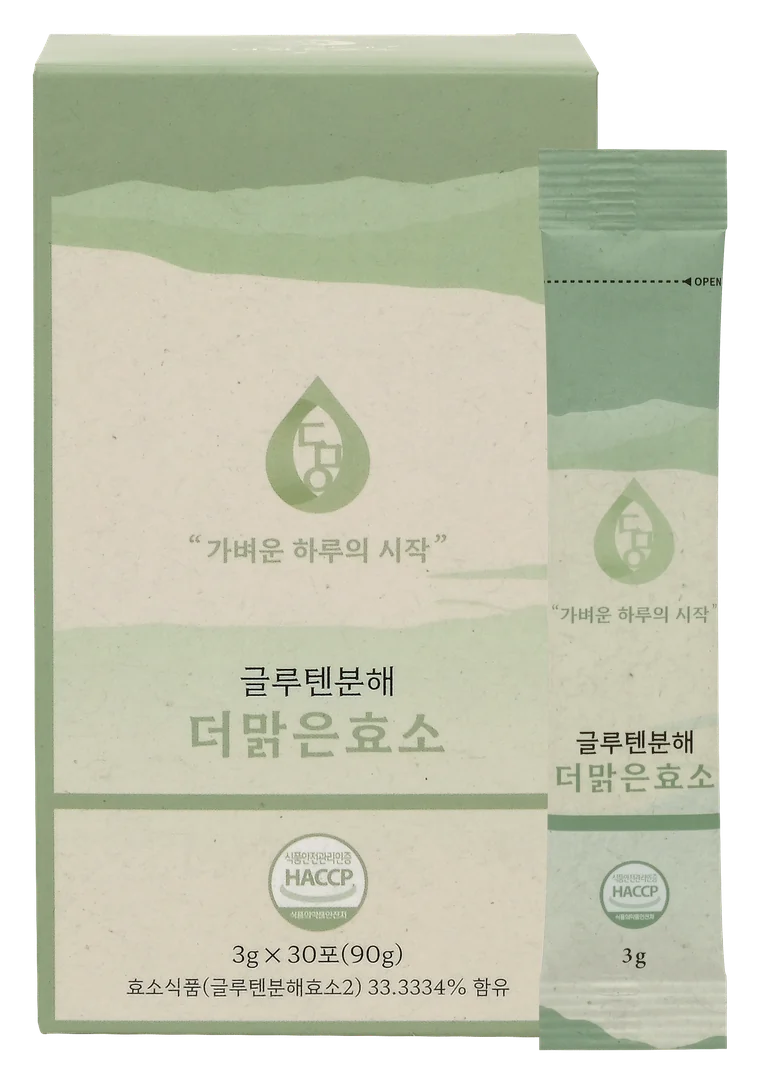 더맑은효소 박스